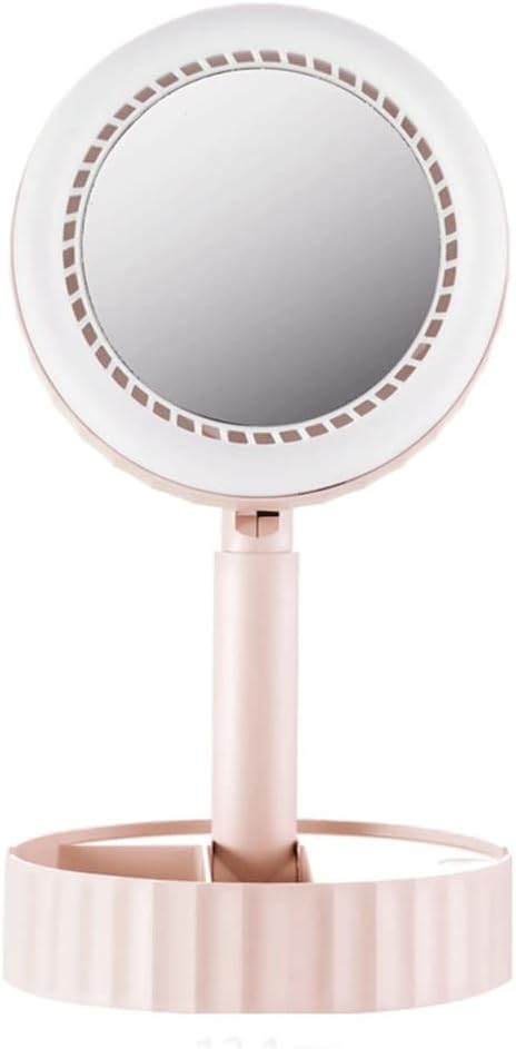 Mirror Folding Fan Light