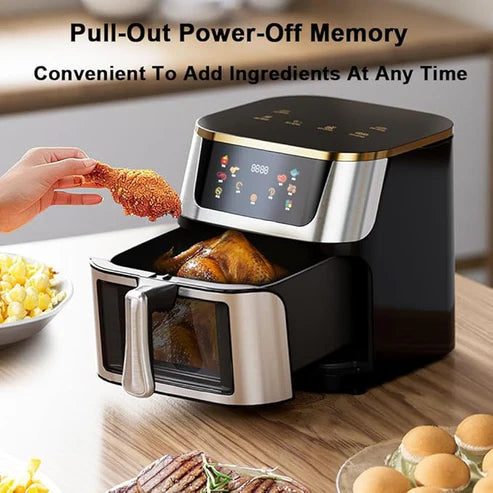 Stainless Steel Visual Air Fryer