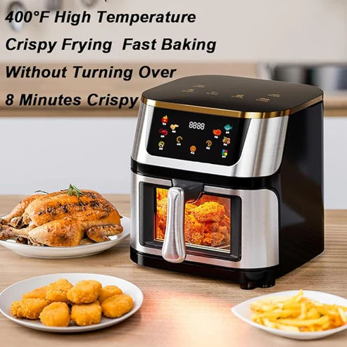 Stainless Steel Visual Air Fryer